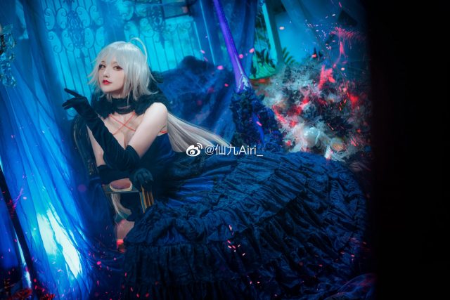 仙九Airi cos《Fate/Grand Order》贞德，绽放贞德的优雅与魅力(仙九呀 小说)插图
