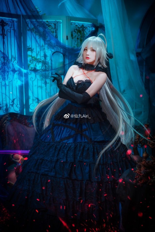 仙九Airi cos《Fate/Grand Order》贞德，绽放贞德的优雅与魅力(仙九呀 小说)插图4