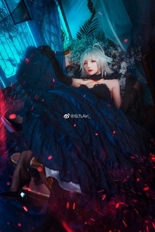 仙九Airi cos《Fate/Grand Order》贞德，绽放贞德的优雅与魅力(仙九呀 小说)插图5
