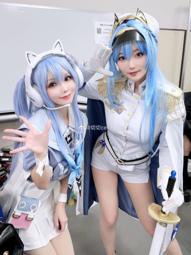切切celia cos《胜利女神：妮姬》海伦，引领美丽与性感的风暴(切切切视频)插图