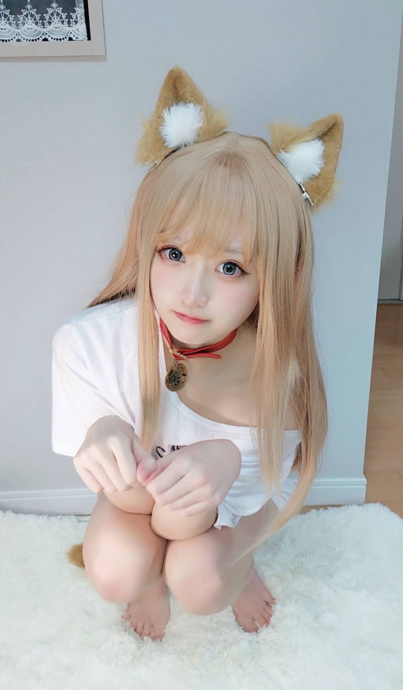 千阳(ちよ)cos黄豆粉 | 千阳快起床_猫猫·黄豆粉cos作品 [13P-16MB](千阳171)插图