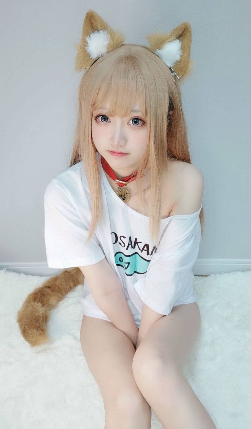 千阳(ちよ)cos黄豆粉 | 千阳快起床_猫猫·黄豆粉cos作品 [13P-16MB]