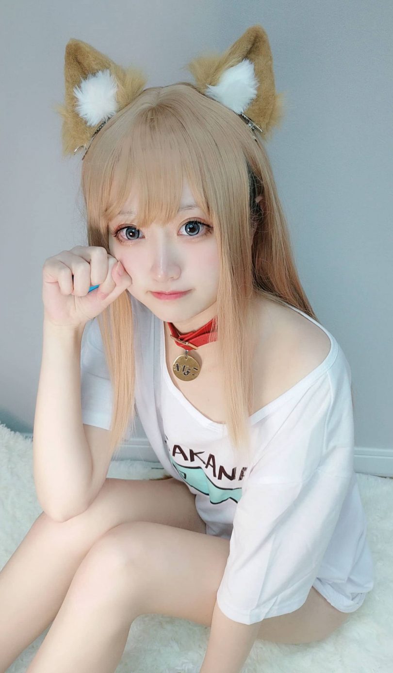 千阳(ちよ)cos黄豆粉 | 千阳快起床_猫猫·黄豆粉cos作品 [13P-16MB]