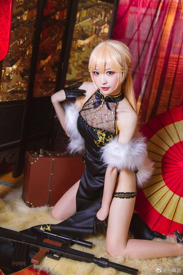 南宫的《少女前线》OTs-14 COSPLAY：唯美复古，性感妩媚插图4