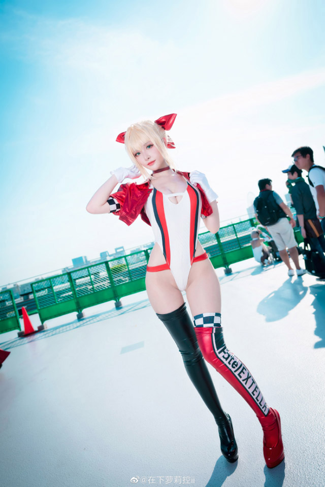 性感迷人的“赛车版”尼禄COSPLAY，在下萝莉控ii的完美选择(性感迷人用英语怎么说)插图2