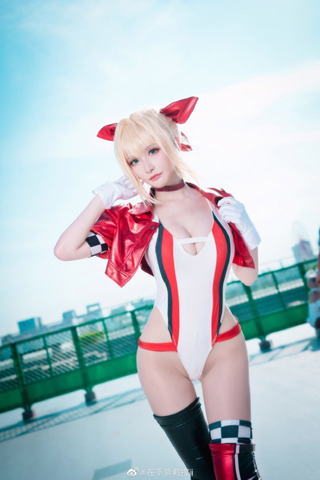 性感迷人的“赛车版”尼禄COSPLAY，在下萝莉控ii的完美选择(性感迷人用英语怎么说)插图3