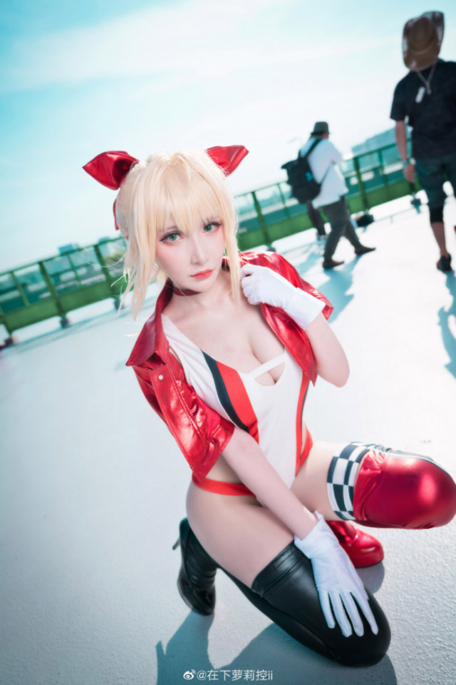 性感迷人的“赛车版”尼禄COSPLAY，在下萝莉控ii的完美选择(性感迷人用英语怎么说)插图4