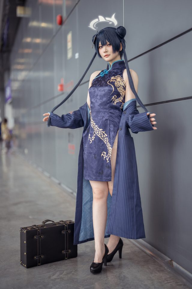 -屿鱼cos《蔚蓝档案》妃咲，魅力迷人撩人心弦！(内容分离)插图