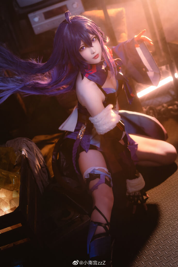 《崩坏:星穹铁道》希儿cosplay，coser@小南宫zzZ展示其迷人魅力(崩坏星穹铁道官网)插图1
