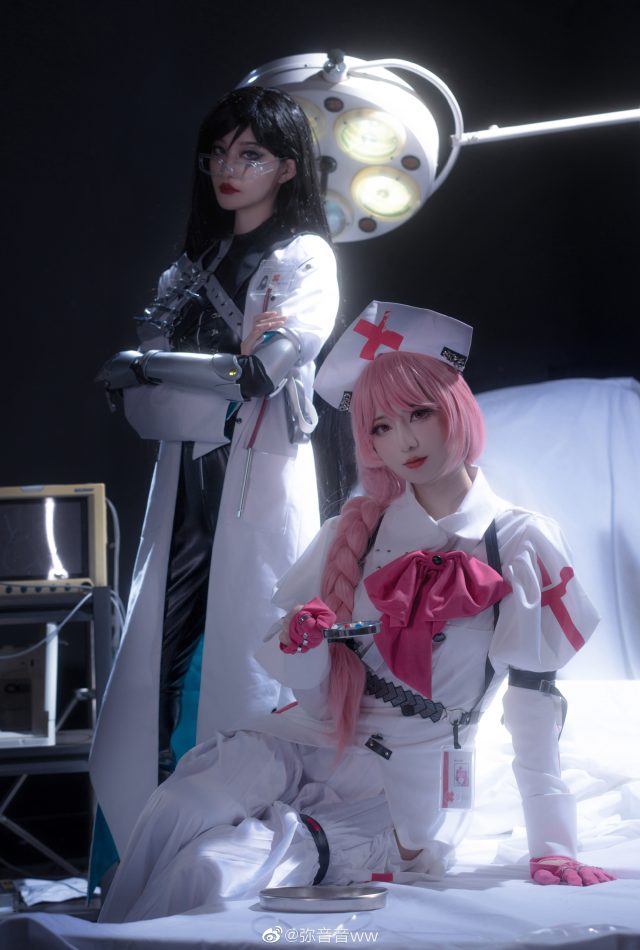 弥音音ww cos安妮护士，带你闯入《无期迷途》的神秘世界！(弥音音 百度网盘)插图3