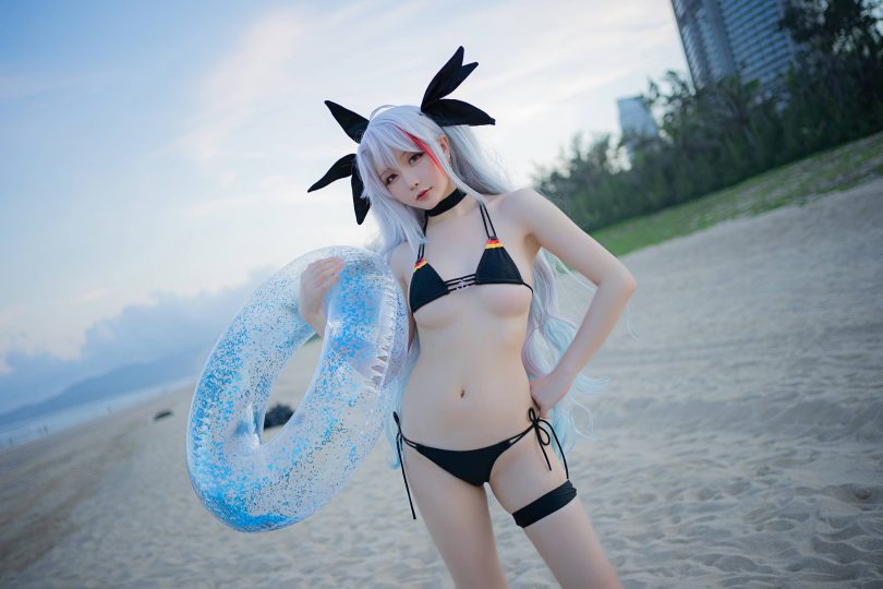 星之迟迟_鸣夏系列 | 星之迟迟_碧蓝航线·欧根亲王cos作品 [10P-34MB](星之迟迟是什么)插图
