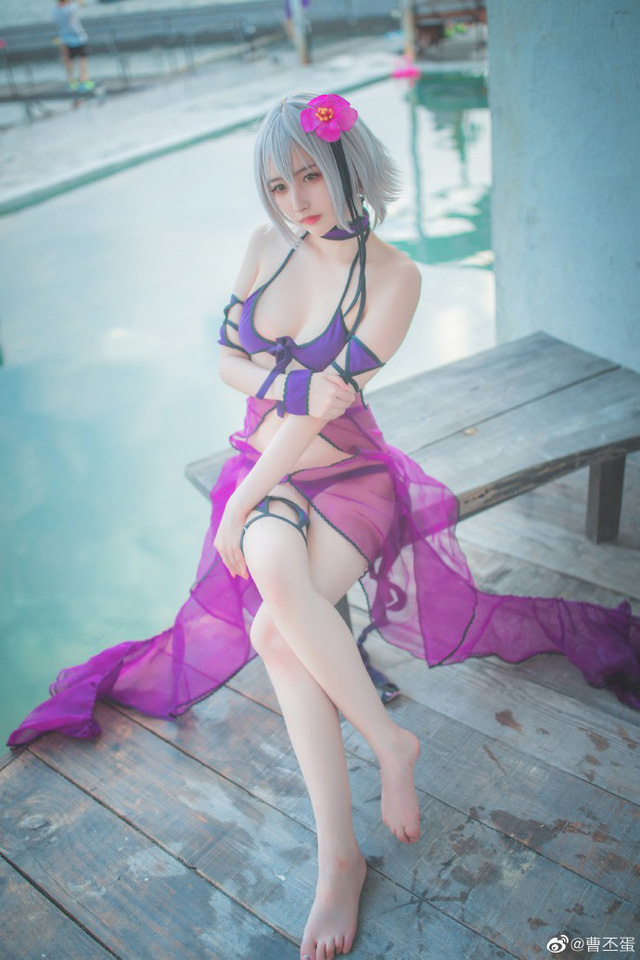 曹丕蛋在《Fate/ Grand Order》cosplay迷人的贞德，展现个性魅力(曹丕lofter)插图