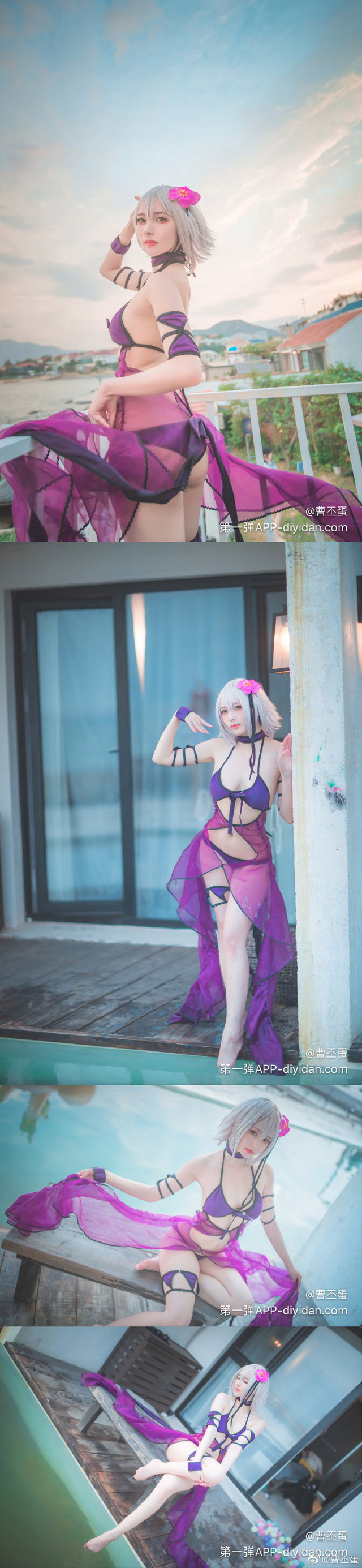 曹丕蛋在《Fate/ Grand Order》cosplay迷人的贞德，展现个性魅力(曹丕lofter)插图3