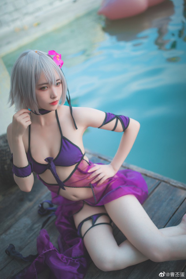 曹丕蛋在《Fate/ Grand Order》cosplay迷人的贞德，展现个性魅力(曹丕lofter)插图2