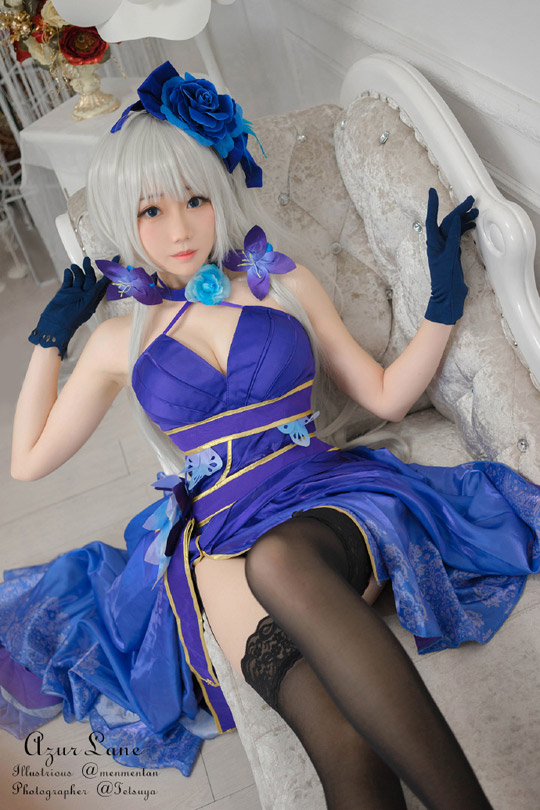 焖焖碳cosplay《碧蓝航线》光辉，“永不落幕的茶会”的完美还原插图4