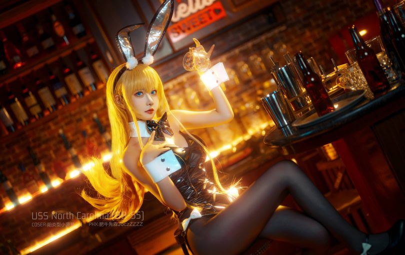阳炎型小菠萝cos北卡罗来纳 | 阳炎型小菠萝_北卡罗来纳·兔女郎cos [18P-165MB]