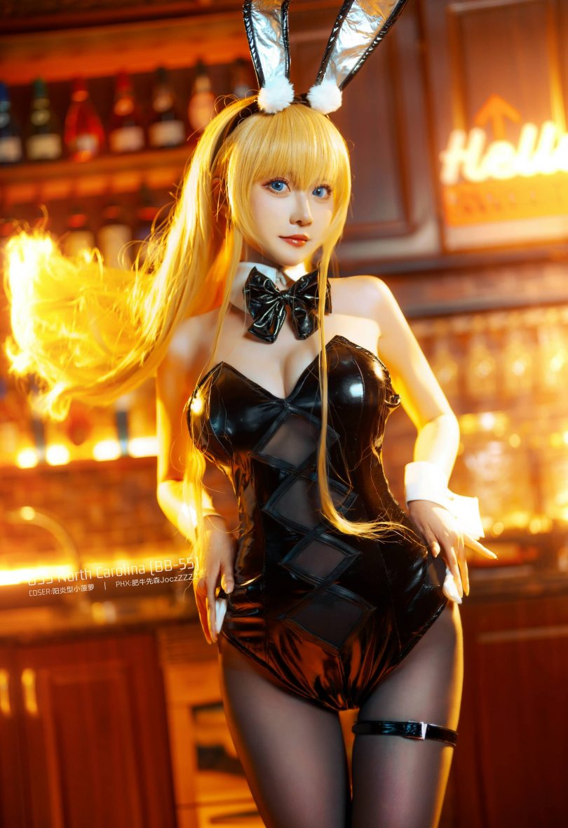 阳炎型小菠萝cos北卡罗来纳 | 阳炎型小菠萝_北卡罗来纳·兔女郎cos [18P-165MB]