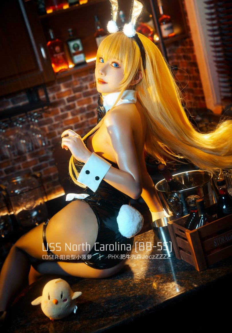 阳炎型小菠萝cos北卡罗来纳 | 阳炎型小菠萝_北卡罗来纳·兔女郎cos [18P-165MB]