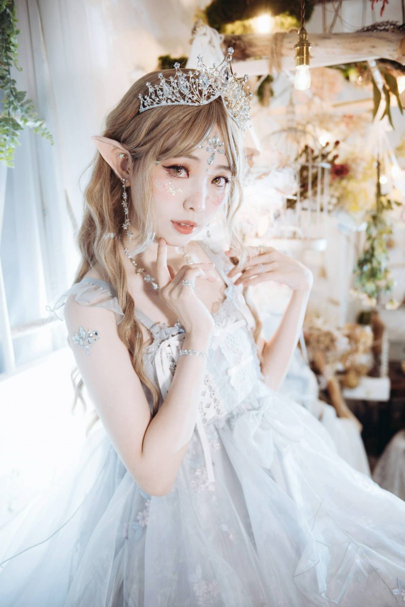 ElyEE子 cos冰雪公主 | ElyEE子_Ice Crystals Fairy·冰雪公主cos [31P-113MB]