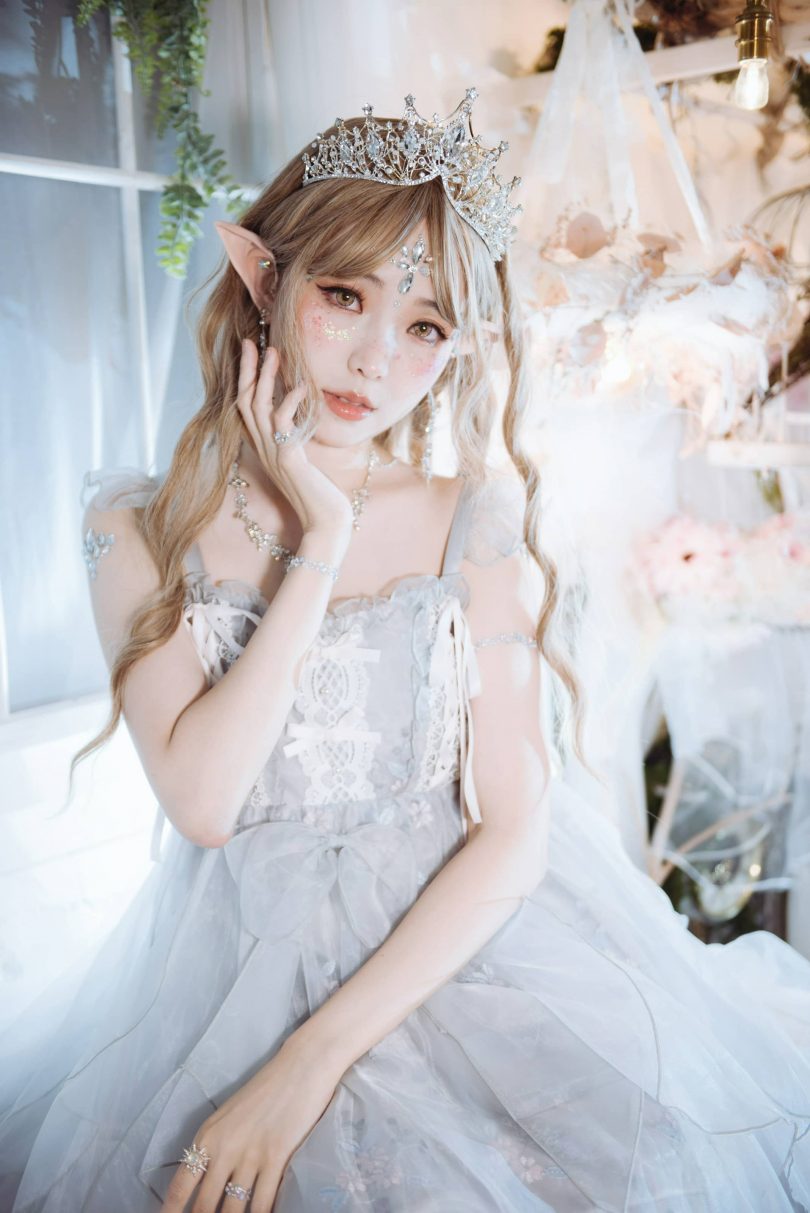 ElyEE子 cos冰雪公主 | ElyEE子_Ice Crystals Fairy·冰雪公主cos [31P-113MB]