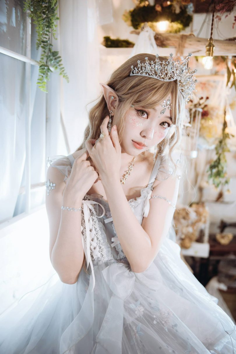 ElyEE子 cos冰雪公主 | ElyEE子_Ice Crystals Fairy·冰雪公主cos [31P-113MB]