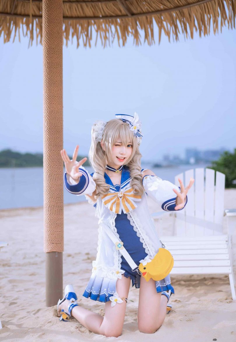 Kitaro_绮太郎cos芭芭拉 | Kitaro绮太郎_原神·芭芭拉cos作品 [18P-223MB]