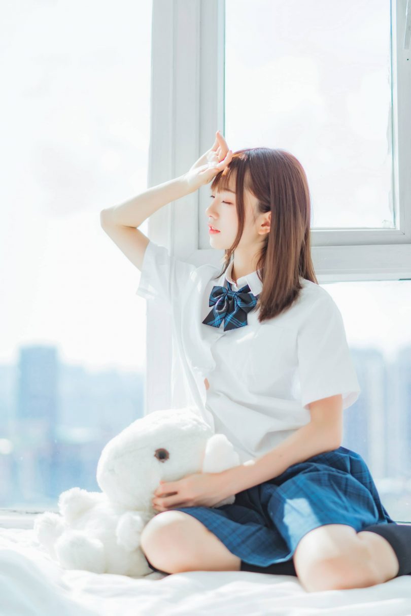 Kitaro_绮太郎cos JK少女 | Kitaro绮太郎_放課後·JK少女cos作品 [30P-40MB]