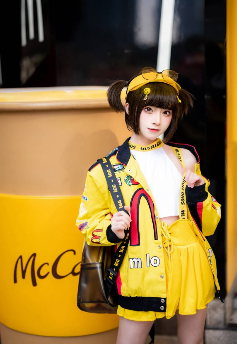 Kitaro_绮太郎cos麦当劳女孩 | Kitaro绮太郎_麦当劳女孩cosplay作品 [17P-79MB](绮太郎kitaro月薪)插图