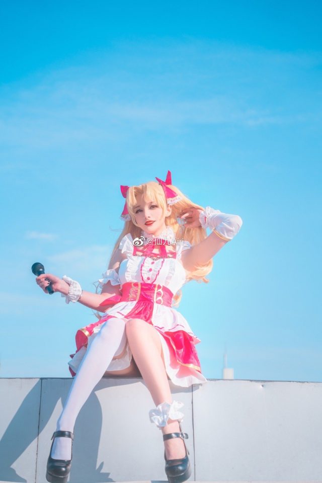 仙九Airi cos FGO·埃列什基伽勒，可爱迷人的“冥界女神”(仙九cosplay)插图
