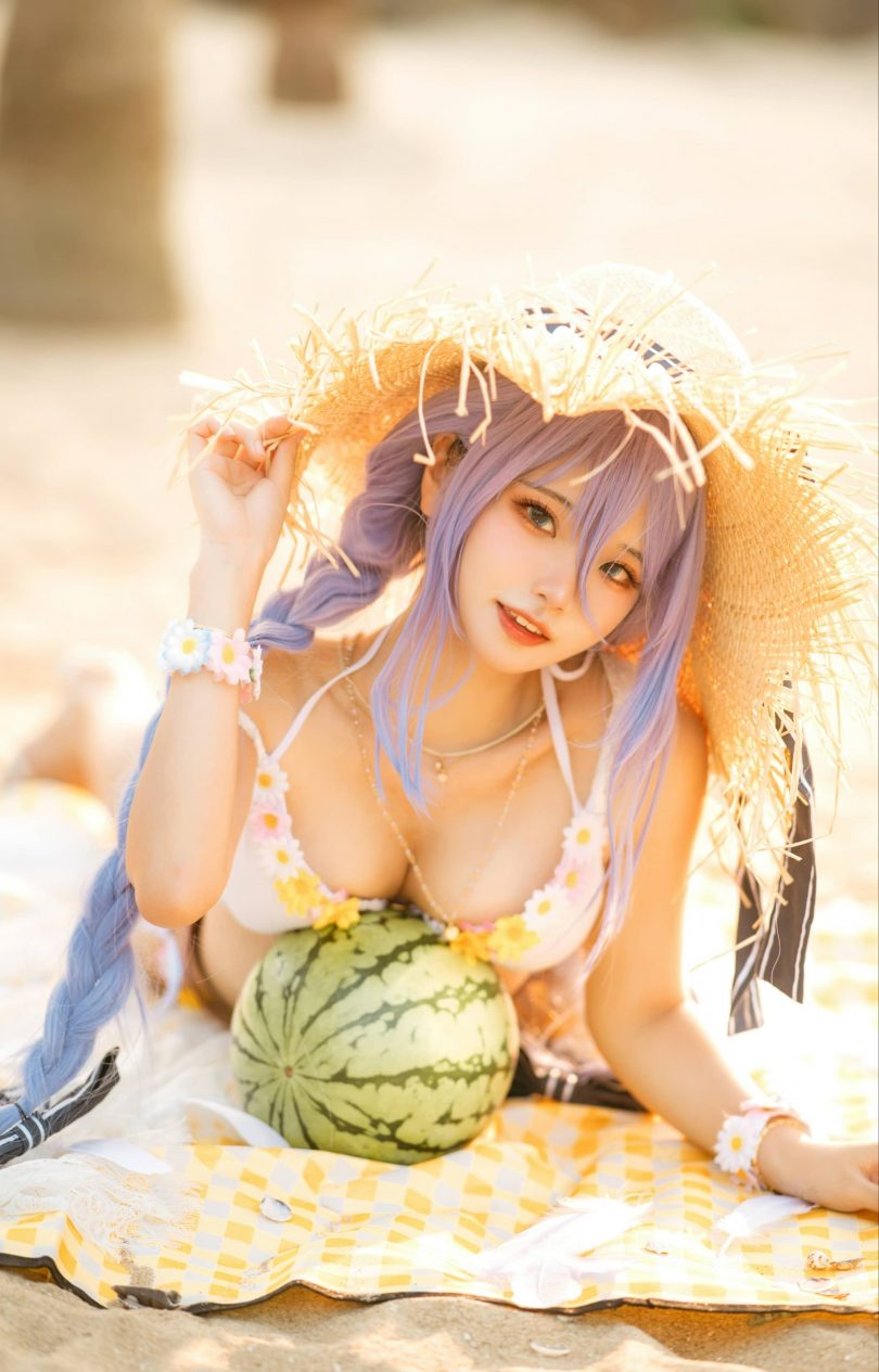 伊喵君_Nya &是一只熊仔吗cos | 伊喵君Nya_公主连结·静流cos作品 [38P-147MB](伊喵君中秋礼物)插图8
