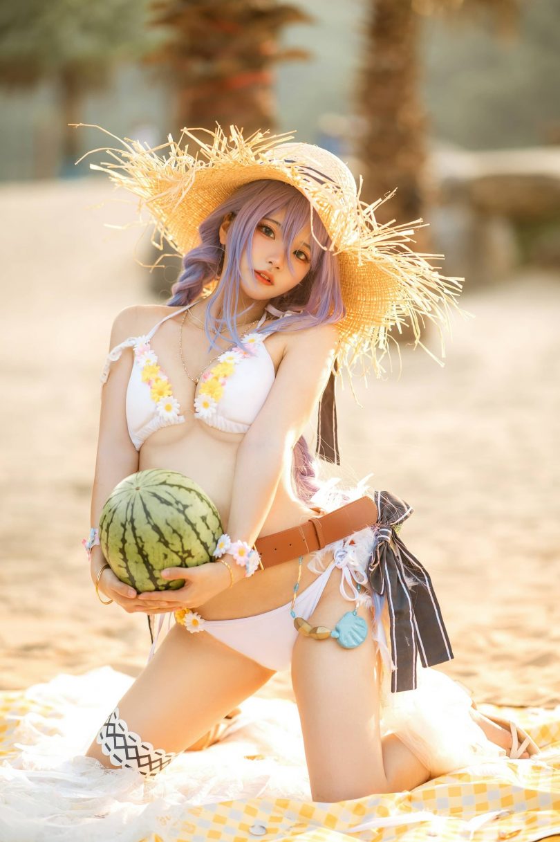 伊喵君_Nya &是一只熊仔吗cos | 伊喵君Nya_公主连结·静流cos作品 [38P-147MB](伊喵君中秋礼物)插图2