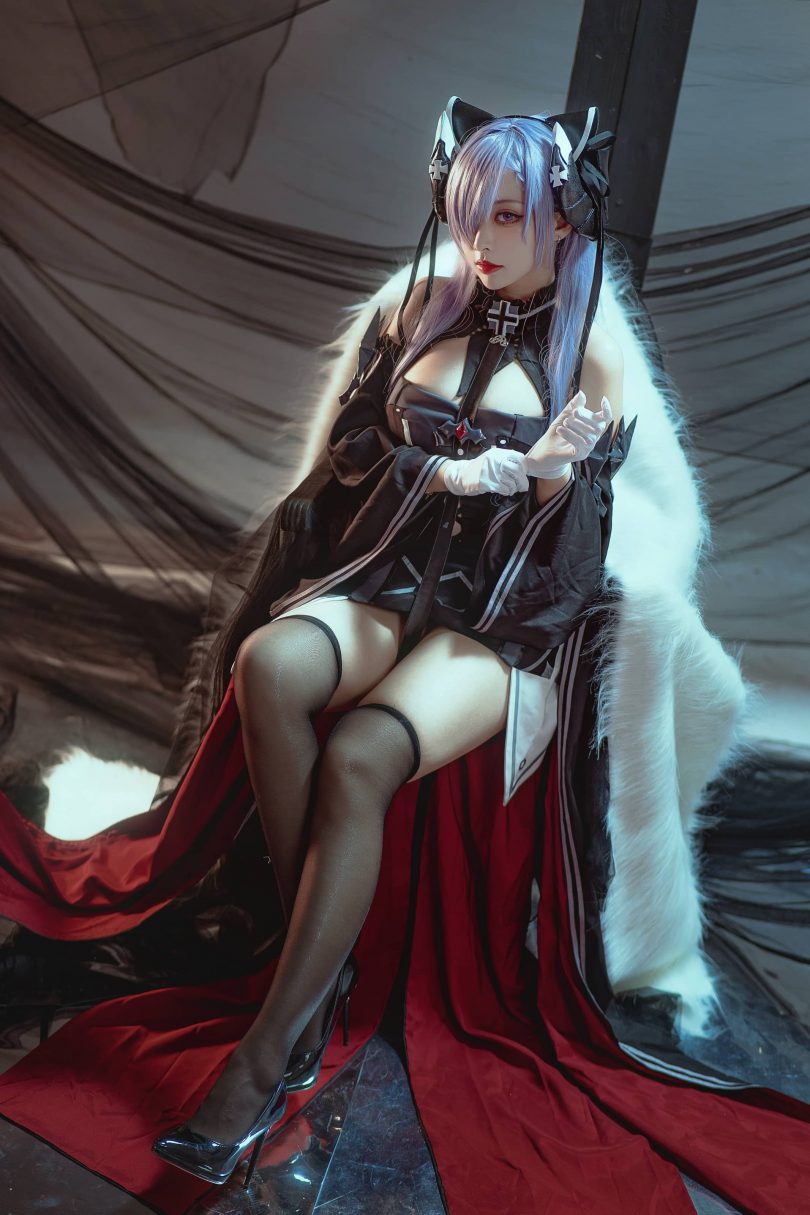 宮本桜cos奥古斯特 | 宮本桜_碧蓝航线·奥古斯特cos作品 [25P-327MB]