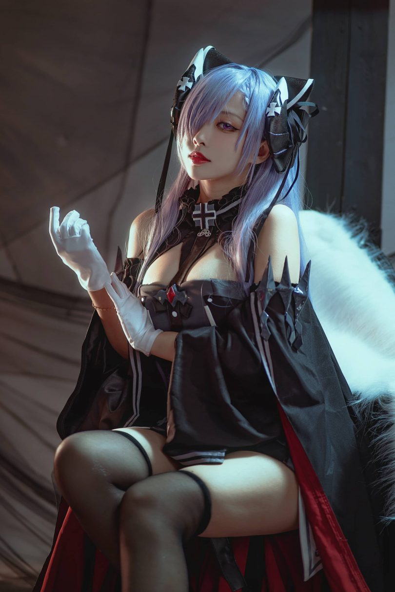 宮本桜cos奥古斯特 | 宮本桜_碧蓝航线·奥古斯特cos作品 [25P-327MB]