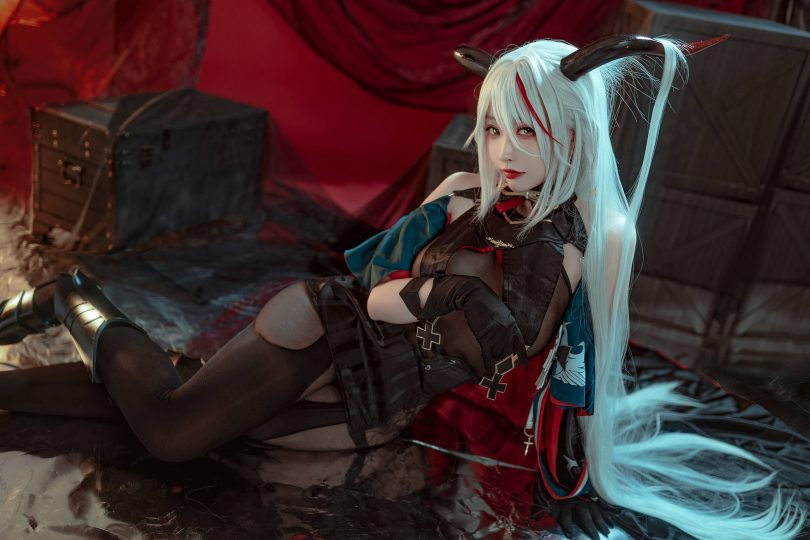 宮本桜_碧蓝航线cos | 宮本桜_碧蓝航线·埃吉尔cos作品 [20P-271MB]