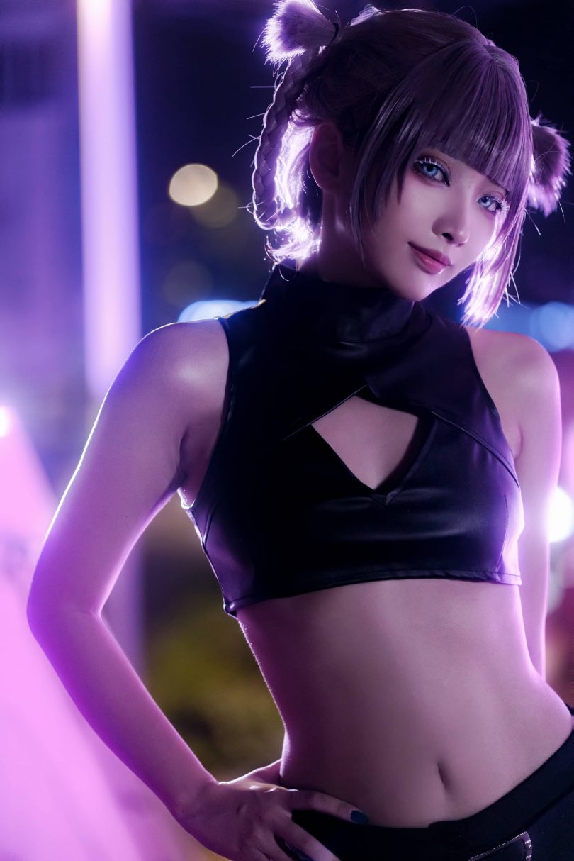 宮本桜cos七草荠 | 宮本桜_彻夜之歌·七草荠cos作品 [23P-714MB]