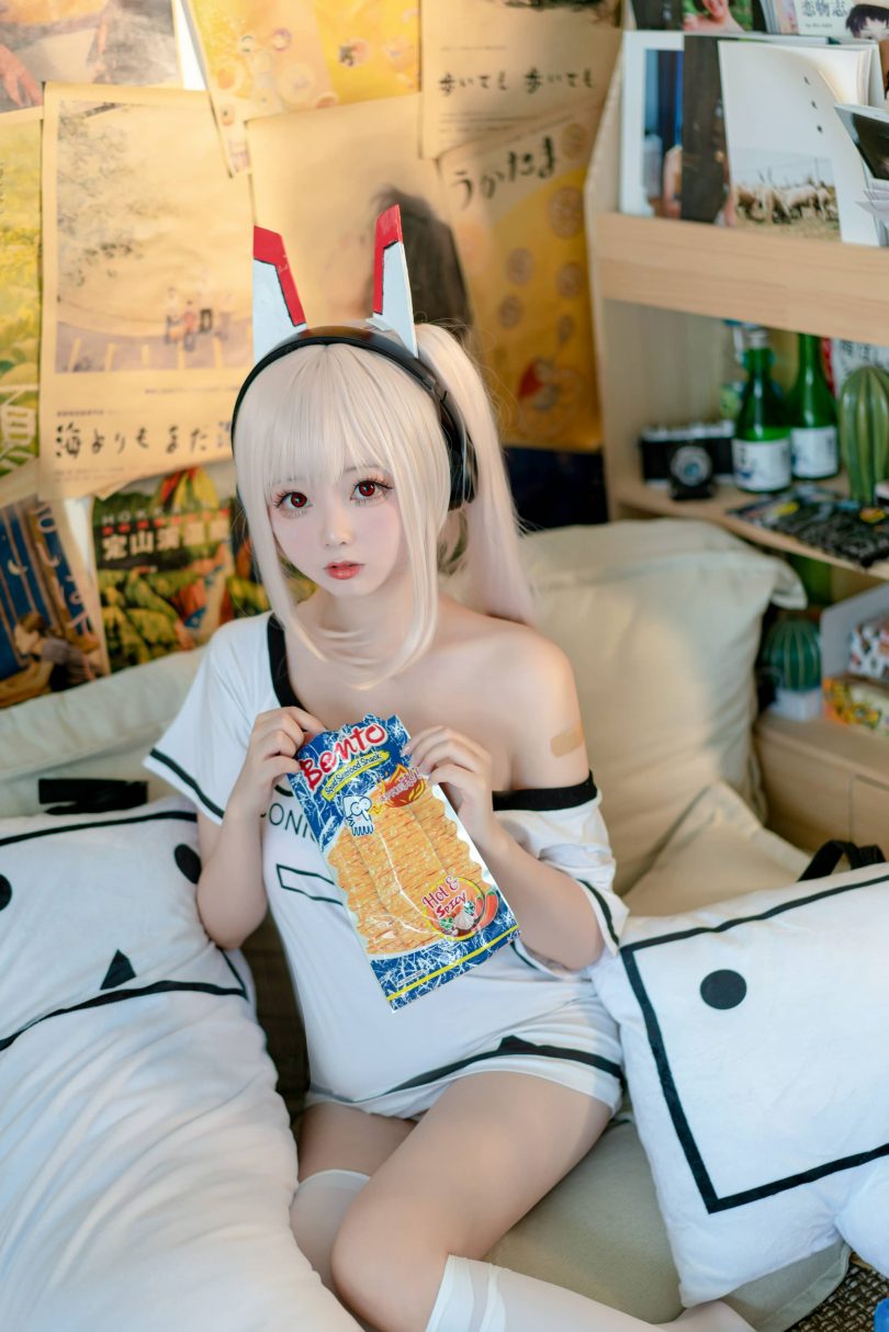 嶋葵cos凌波酱 | 嶋葵_碧蓝航线·凌波酱cos作品 [40P-365MB]