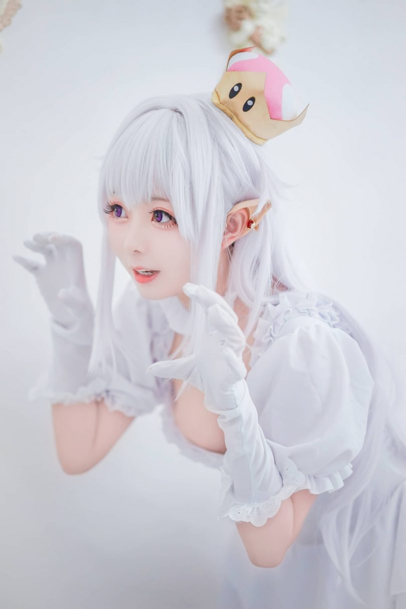 嶋葵cos幽灵姬 | 嶋葵_超级马里奥·幽灵姬cos作品 [42P-295MB]