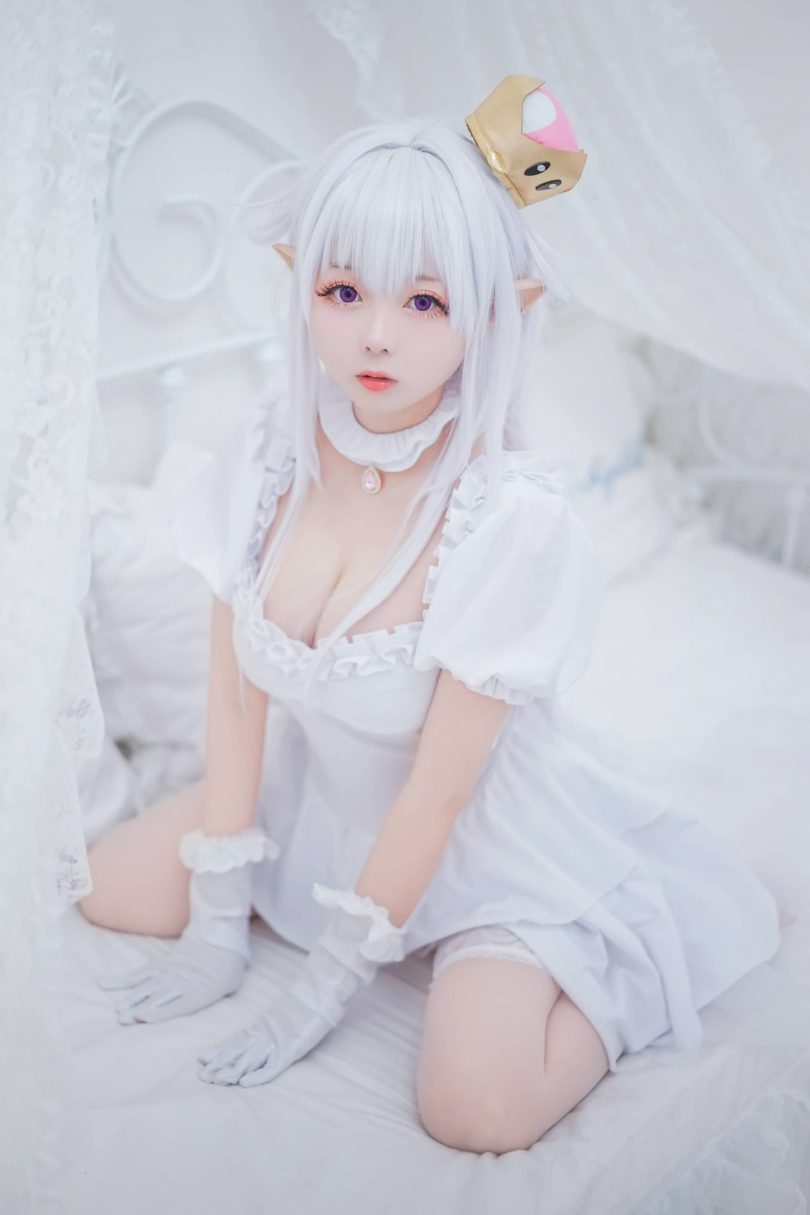 嶋葵cos幽灵姬 | 嶋葵_超级马里奥·幽灵姬cos作品 [42P-295MB]