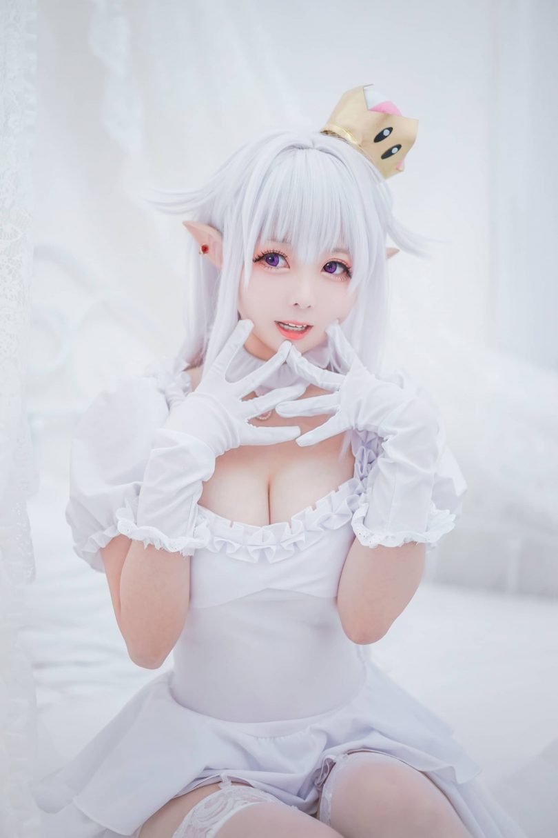 嶋葵cos幽灵姬 | 嶋葵_超级马里奥·幽灵姬cos作品 [42P-295MB]