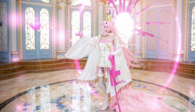 [Fate/Grand Order]是夙卿呀cos光之高扬斯卡娅，绽放神圣的光辉插图1