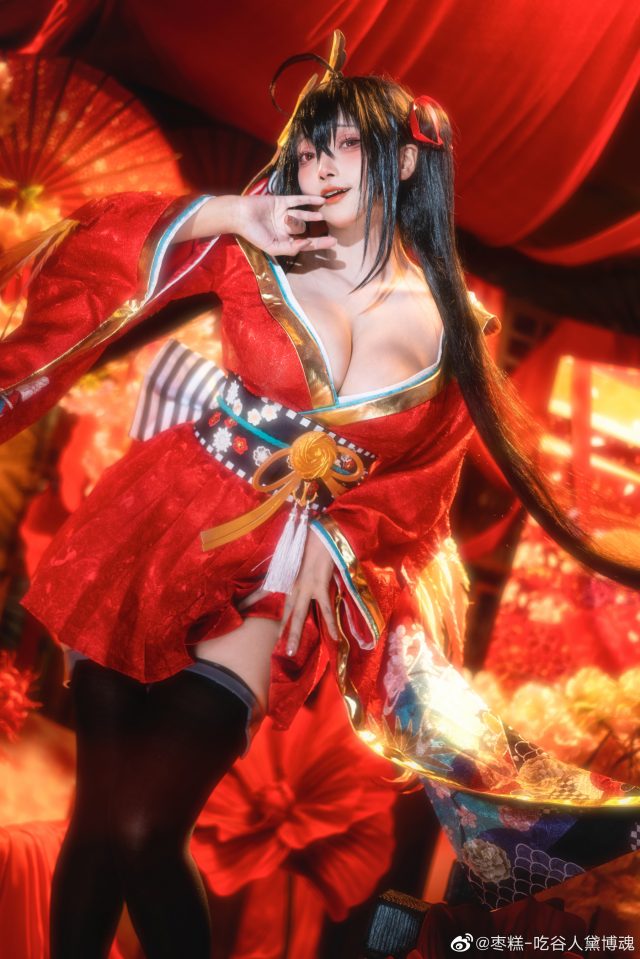[碧蓝航线]枣糕-吃谷人黛博魂cos大凤，展现性感的病态美(碧蓝航线 猋)插图4