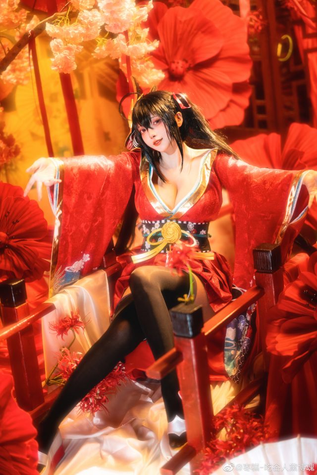 [碧蓝航线]枣糕-吃谷人黛博魂cos大凤，展现性感的病态美(碧蓝航线 猋)插图1