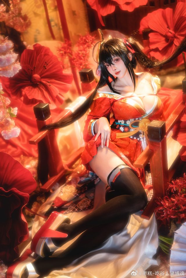 [碧蓝航线]枣糕-吃谷人黛博魂cos大凤，展现性感的病态美(碧蓝航线 猋)插图2