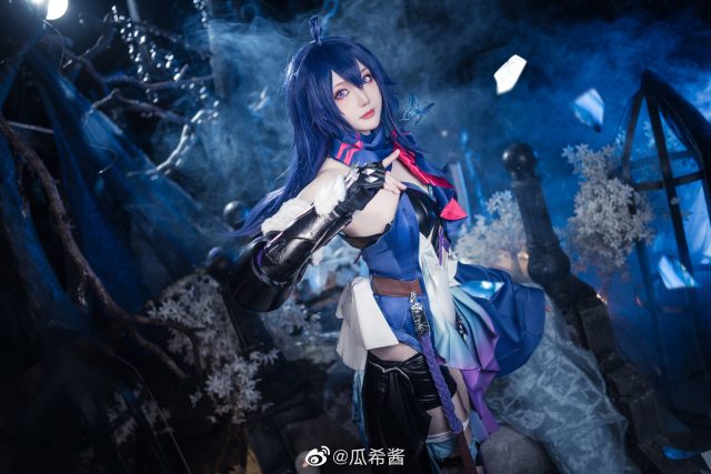 [崩坏：星穹铁道]瓜希酱cos希儿，美丽迷人闪耀星辰(崩坏星穹铁道花火)插图