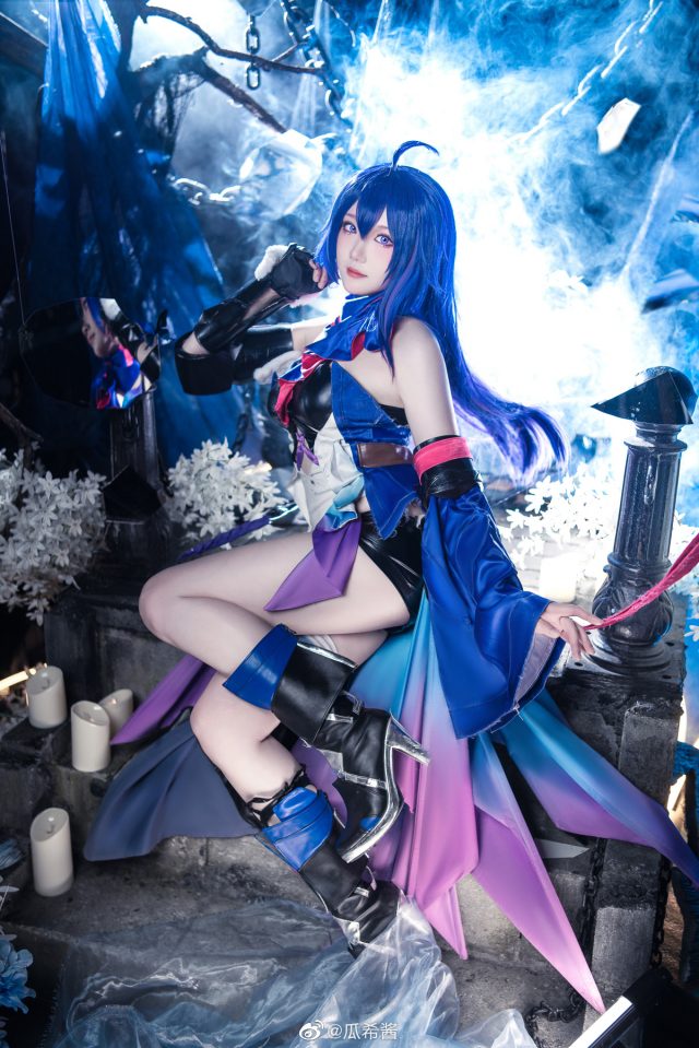 [崩坏：星穹铁道]瓜希酱cos希儿，美丽迷人闪耀星辰(崩坏星穹铁道花火)插图2