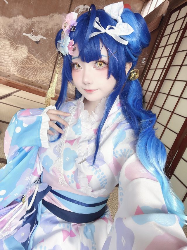花崎Makura cos天宫心，点亮彩虹的可爱虚拟主播(花崎千雪翻译成日语)插图1