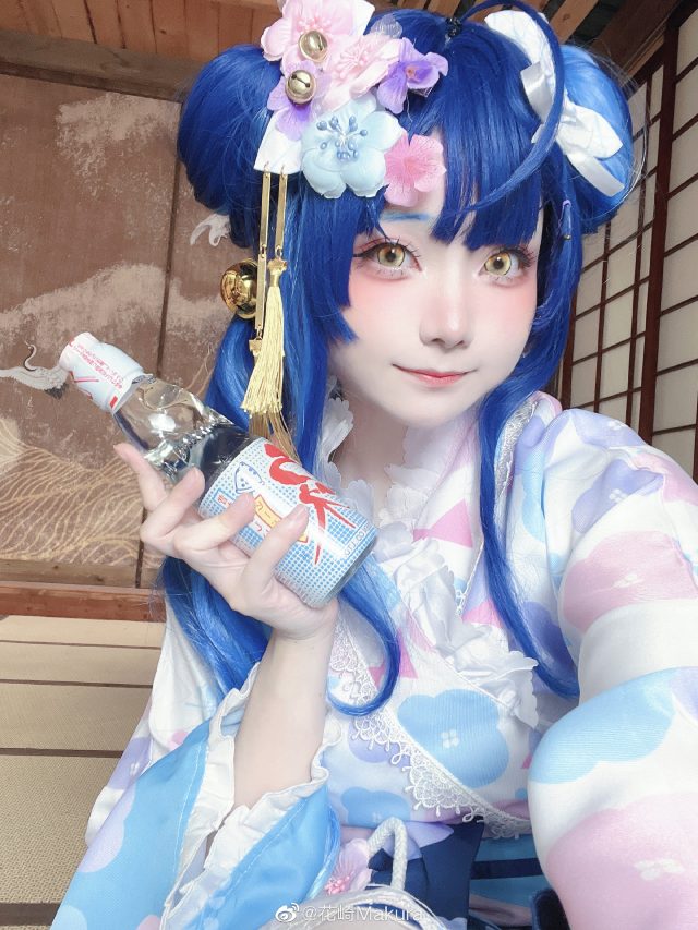 花崎Makura cos天宫心，点亮彩虹的可爱虚拟主播(花崎千雪翻译成日语)插图3