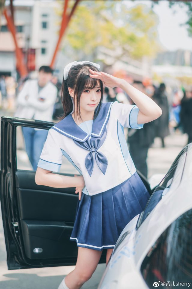 贤儿sherry cos《Love Plus》高岭爱花，绽放可爱迷人的魅力(怎样喝牛奶长高)插图2