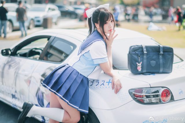 贤儿sherry cos《Love Plus》高岭爱花，绽放可爱迷人的魅力(怎样喝牛奶长高)插图