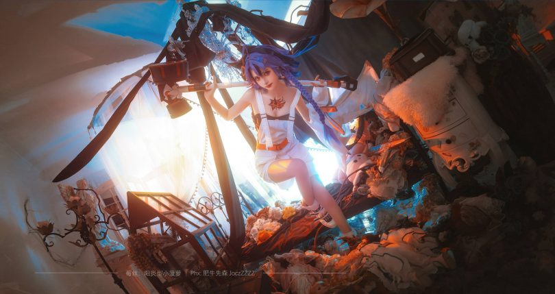 阳炎型小菠萝cos莓丝 | 阳炎型小菠萝_无期迷途·禁闭者莓丝cos作品 [14P-47MB]